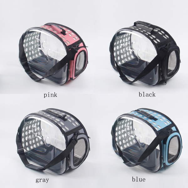 Petvito Clear View Pet Carrier Backpack — Transparent, Airline-Friendly Design