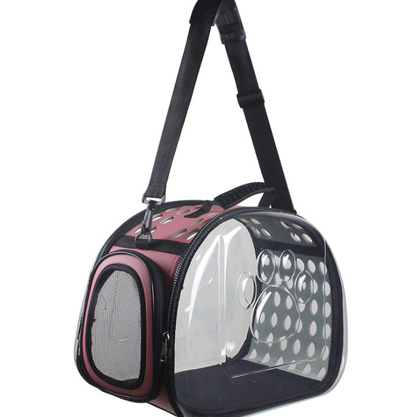 Petvito Clear View Pet Carrier Backpack — Transparent, Airline-Friendly Design