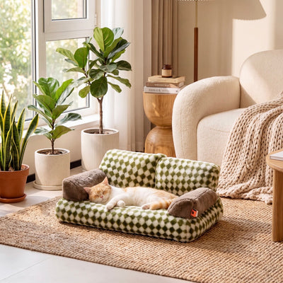 Petvito CloudNest Memory Foam Pet Bed — Non-Slip Orthopedic Support