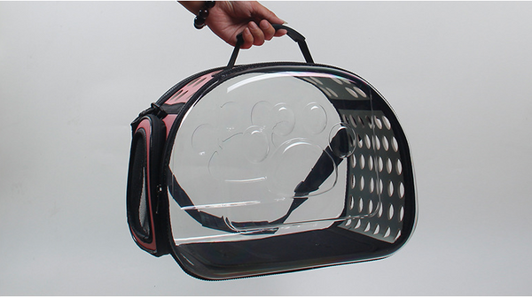 Petvito Clear View Pet Carrier Backpack — Transparent, Airline-Friendly Design